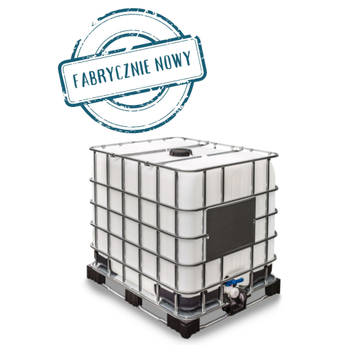 Nowy Zbiornik  Paletopojemnik IBC 1000 L Atest do wody pitnej